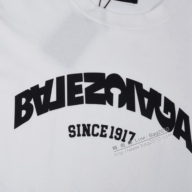 Balenciaga專櫃巴黎世家2023FW新款印花T恤 男女同款 tzy3102